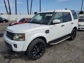 2015 Land Rover LR4 HSE with VIN SALAG2V62FA747698, listed as a Copart auction lot 43653495 with 117,443 mi miles and Salvage Title. Bid and sale history available at DreamBid. Image 1.