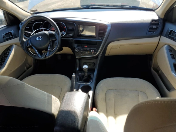 2011 Kia Optima LX with VIN KNAGM4A79B5080424, listed as a Copart auction lot 46831425 with 150,028 mi miles and Clean Title. Bid and sale history available at carsss.com. Image 8.