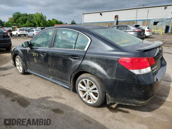 2013 Subaru Legacy Premium with VIN 4S3BMBC66D3011744, listed as a Copart auction lot 63397265 with 171,016 mi miles and Clean title. Bid and sale history available at DreamBid. Image 2.