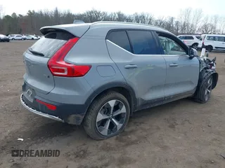 2024 Volvo XC40 Plus Bright Theme with VIN YV4L12UE4R2307794, listed as a IAAI auction lot 41694542 with 11,516 mi miles. Bid and sale history available at carsss.com. Image 4.