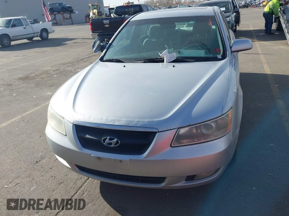 2006 Hyundai Sonata GLS with VIN 5NPEU46F26H108743, listed as a IAAI auction lot 41085428 with 233,885 mi miles and . Bid and sale history available at DreamBid. Image 6.