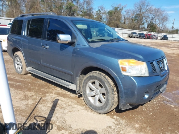 2011 Nissan Armada SV with VIN 5N1BA0ND7BN613929, listed as a IAAI auction lot 41594259 with 234,339 mi miles and . Bid and sale history available at DreamBid. Image 1.