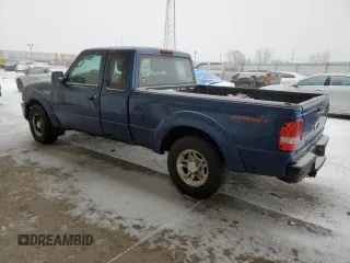 2011 Ford Ranger XLT with VIN 1FTKR4EE0BPA55875, listed as a Copart auction lot 44709765 with 167,405 mi miles and Salvage Title. Bid and sale history available at carsss.com. Image 2.