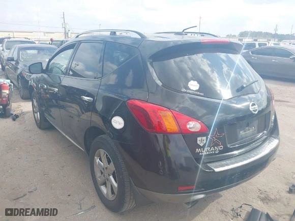2010 Nissan Murano S with VIN JN8AZ1MU0AW016019, listed as a IAAI auction lot 41498255 with 207,317 mi miles. Bid and sale history available at carsss.com. Image 3.