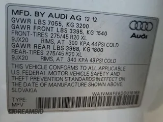 2013 Audi Q7 3.0L TDI Prestige with VIN WA1VMAFE6DD010169, listed as a Copart auction lot 70228684 with 165,599 mi miles and Salvage Title. Bid and sale history available at carsss.com. Image 13.