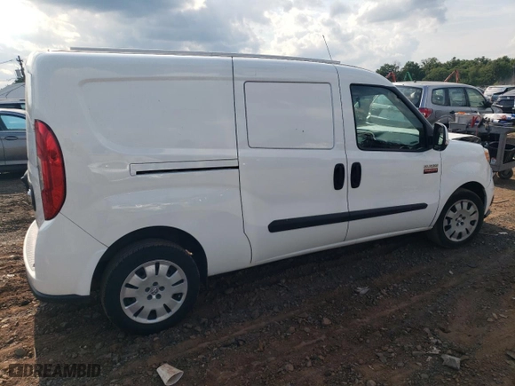 2019 Ram ProMaster City Cargo Van Tradesman SLT with VIN ZFBHRFBB9K6N50441, listed as a Copart auction lot 63952794 with 81,465 mi miles and Salvage Title. Bid and sale history available at carsss.com. Image 3.