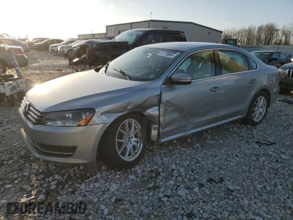 2013 Volkswagen Passat SE w/Sunroof & Nav with VIN 1VWBP7A34DC054196, listed as a Copart auction lot 51770695 with 231,922 mi miles and Clean Title. Bid and sale history available at carsss.com. Image 1.