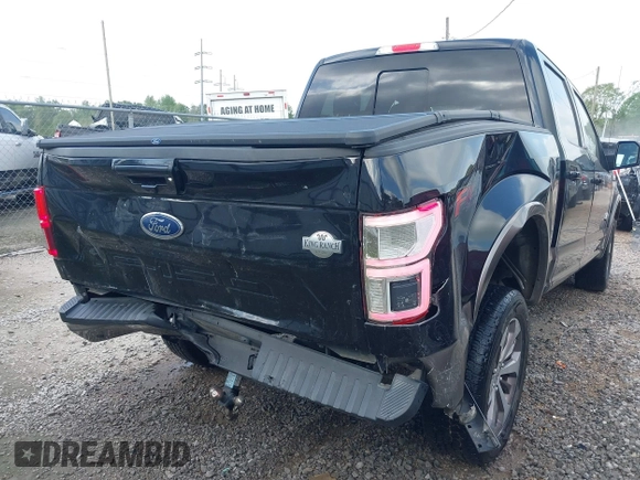 2019 Ford F-150 XL with VIN 1FTEW1E54KFA52729, listed as a IAAI auction lot 41933350 with 92,678 mi miles. Bid and sale history available at carsss.com. Image 6.