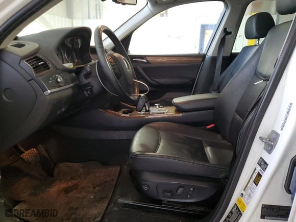 2011 BMW X3 28i with VIN 5UXWX5C56BLW14495, listed as a Copart auction lot 46402785 with 119,806 mi miles and Salvage Title. Bid and sale history available at carsss.com. Image 7.