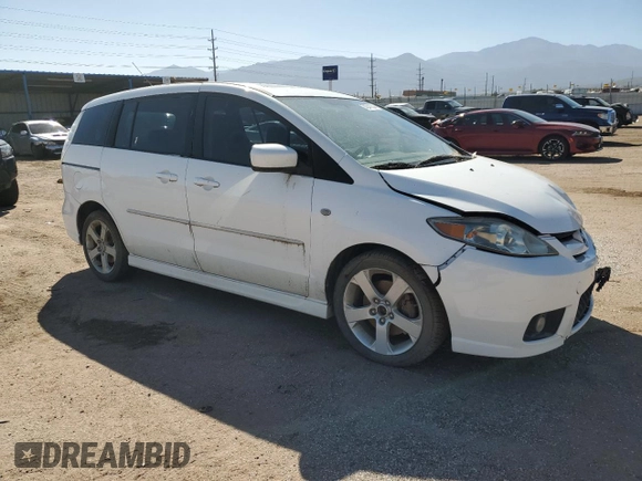 2007 Mazda 5 Sport with VIN JM1CR293670134081, listed as a Copart auction lot 74041034 with 127,899 mi miles and Clean Title. Bid and sale history available at DreamBid. Image 4.