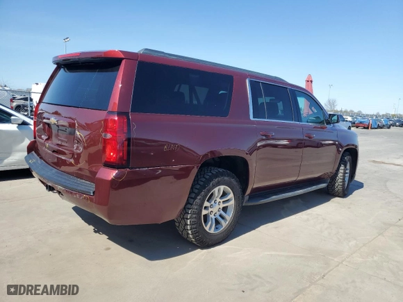 2017 Chevrolet Suburban LT with VIN 1GNSKHKC6HR192726, listed as a Copart auction lot 48550165 with NaN miles and Salvage Title. Bid and sale history available at carsss.com. Image 3.