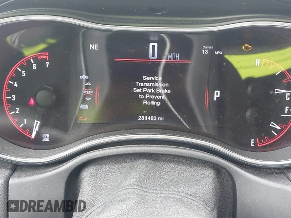 2017 Dodge Durango SXT with VIN 1C4RDHAG4HC737038, listed as a IAAI auction lot 42172631 with 281,483 mi miles and . Bid and sale history available at DreamBid. Image 7.
