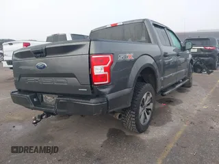 2019 Ford F-150 XL with VIN 1FTEW1CP7KKD80786, listed as a IAAI auction lot 41117065 with 142,011 mi miles and . Bid and sale history available at DreamBid. Image 4.
