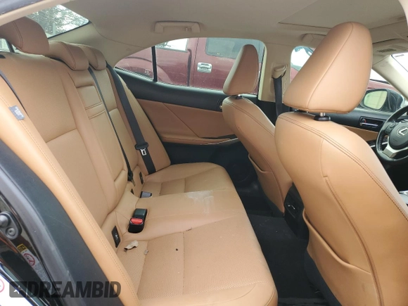2015 Lexus IS 250 with VIN JTHCF1D2XF5027889, listed as a Copart auction lot 47122285 with 122,426 mi miles and Salvage Title. Bid and sale history available at DreamBid. Image 10.