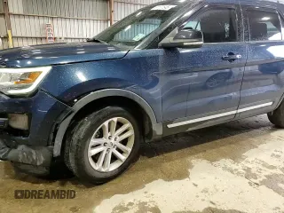 2017 Ford Explorer XLT with VIN 1FM5K7DH4HGD78362, listed as a Copart auction lot 51101545 with 127,091 mi miles and Salvage Title. Bid and sale history available at DreamBid. Image 11.