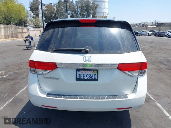 2015 Honda Odyssey EX-L with VIN 5FNRL5H62FB106545, listed as a IAAI auction lot 42115849 with 122,718 mi miles and . Bid and sale history available at DreamBid. Image 17.