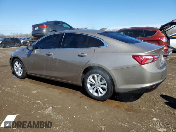 2022 Chevrolet Malibu LT with VIN 1G1ZD5ST5NF114363, listed as a Copart auction lot 49613365 with 55,432 mi miles and Salvage Title. Bid and sale history available at DreamBid. Image 2.