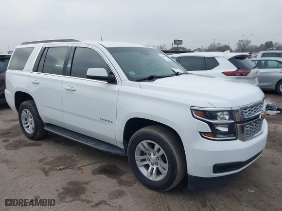 2018 Chevrolet Tahoe LT with VIN 1GNSCBKC8JR334039, listed as a IAAI auction lot 41430346 with 162,821 mi miles. Bid and sale history available at carsss.com. Image 1.