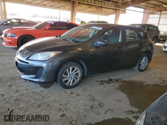 2012 Mazda 3 i Touring with VIN JM1BL1L82C1568109, listed as a Copart auction lot 49119925 with 175,297 mi miles and Salvage Title. Bid and sale history available at DreamBid. Image 1.
