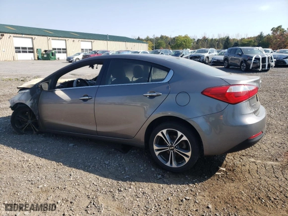 2015 Kia Forte EX with VIN KNAFX4A83F5373124, listed as a Copart auction lot 75257224 with 0 mi miles and Non Repairable. Bid and sale history available at carsss.com. Image 2.