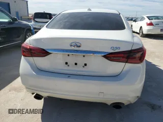 2020 Infiniti Q50 3.0t SPORT with VIN JN1EV7AP4LM201959, listed as a Copart auction lot 49107065 with 92,323 mi miles and Salvage Title. Bid and sale history available at carsss.com. Image 6.