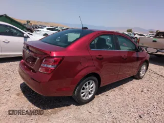 2020 Chevrolet Sonic LT with VIN 1G1JD5SB5L4127904, listed as a Copart auction lot 62487345 with 15,761 mi miles and Salvage title. Bid and sale history available at DreamBid. Image 3.