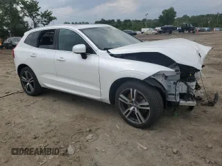 2019 Volvo XC60 Momentum with VIN YV4A22RK1K1387229, listed as a Copart auction lot 59251215 with 46,563 mi miles and Salvage title. Bid and sale history available at DreamBid. Image 4.