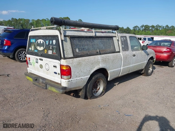 1999 Ford Ranger XL with VIN 1FTYR14V5XPA95547, listed as a IAAI auction lot 41928536 with 119,637 mi miles. Bid and sale history available at carsss.com. Image 4.