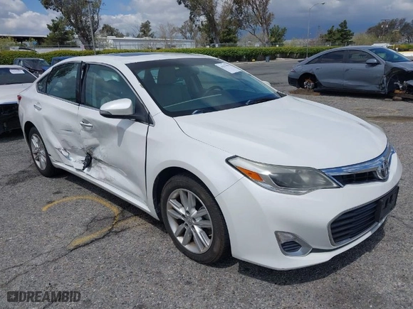 2014 Toyota Avalon Limited with VIN 4T1BK1EB1EU117097, listed as a IAAI auction lot 41937996 with 169,336 mi miles. Bid and sale history available at carsss.com. Image 1.