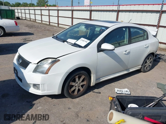 2012 Nissan Sentra SR with VIN 3N1AB6AP1CL743905, listed as a IAAI auction lot 41985790 with Not Provided miles and . Bid and sale history available at DreamBid. Image 17.