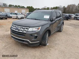 2018 Ford Explorer Limited with VIN 1FM5K8F81JGB45225, listed as a IAAI auction lot 41697298 with 142,484 mi miles. Bid and sale history available at carsss.com. Image 2.