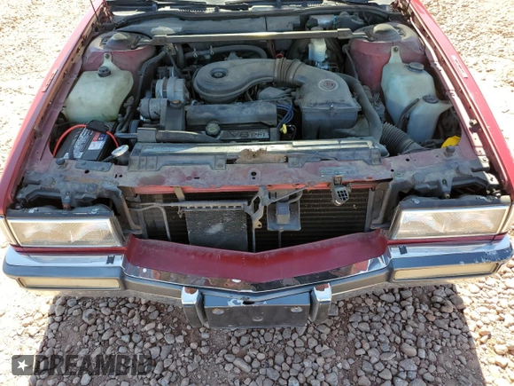 1991 Cadillac DeVille z VIN 1G6CD53B8M4347542, wystawiony jako Copart lot #48966595 z przebiegiem 153 152 mil mil oraz Szkoda całkowita • Salvage title. Historia ofert i sprzedaży dostępna na DreamBid. Obrazek 11.