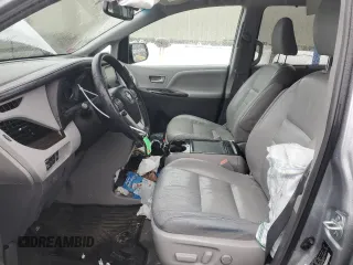 2017 Toyota Sienna with VIN 5TDDZ3DC9HS161212, listed as a Copart auction lot 50129845 with 104,020 mi miles and Salvage Title. Bid and sale history available at DreamBid. Image 7.