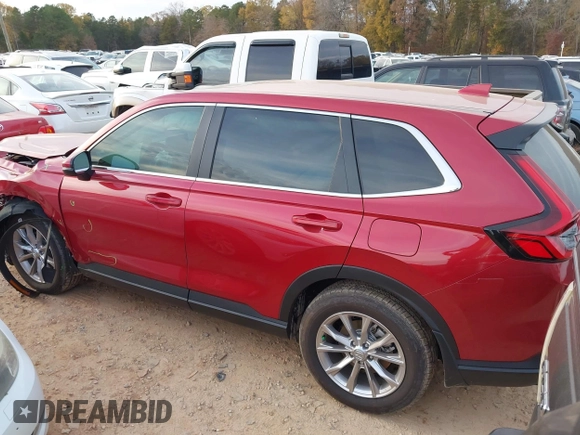 2025 Honda CR-V EX with VIN 2HKRS4H40SH404535, listed as a IAAI auction lot 40948382 with 5,102 mi miles and . Bid and sale history available at DreamBid. Image 14.