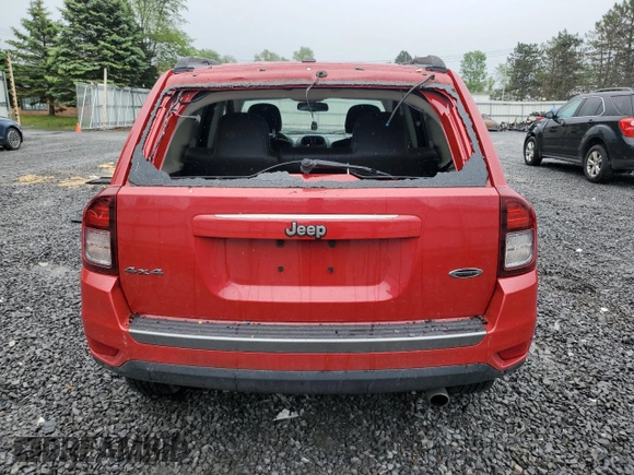 2017 Jeep Compass Sport SE z VIN 1C4NJDBB5HD128215, wystawiony jako Copart lot #60210685 z przebiegiem 95 943 mil mil oraz Szkoda całkowita • Salvage title. Historia ofert i sprzedaży dostępna na DreamBid. Obrazek 6.