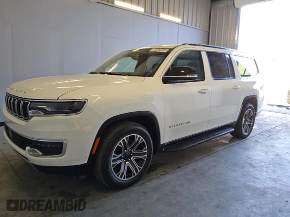 2024 Jeep Wagoneer Series II with VIN 1C4SJRBPXRS126873, listed as a Copart auction lot 80682054 with Not provided miles and Clean title. Bid and sale history available at DreamBid. Image 1.