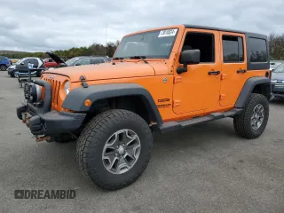 2013 Jeep Wrangler Unlimited Sport z VIN 1C4BJWDG7DL522421, wystawiony jako Copart lot #73010024 z przebiegiem 55 915 mil mil oraz Tytuł czysty. Historia ofert i sprzedaży dostępna na DreamBid. Obrazek 1.