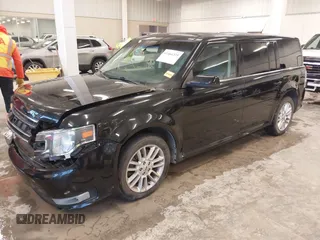 2014 Ford Flex SEL z VIN 2FMGK5C82EBD10529, wystawiony jako IAAI lot #41464375 z przebiegiem 95 528 mil mil oraz . Historia ofert i sprzedaży dostępna na DreamBid. Obrazek 2.