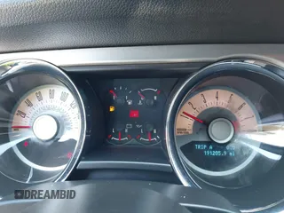 2011 Ford Mustang V6 with VIN 1ZVBP8EM6B5112240, listed as a IAAI auction lot 42030995 with 191,205 mi miles and . Bid and sale history available at carsss.com. Image 7.