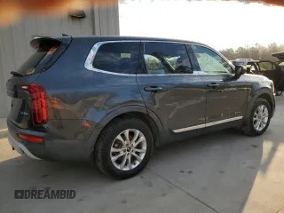 2020 Kia Telluride LX with VIN 5XYP24HC5LG043570, listed as a Copart auction lot 45135135 with 69,634 mi miles and Salvage Title. Bid and sale history available at carsss.com. Image 3.
