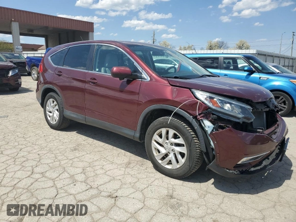 2016 Honda CR-V EX with VIN 2HKRM4H56GH721973, listed as a Copart auction lot 53181225 with 136,148 mi miles and Salvage Title. Bid and sale history available at DreamBid. Image 4.