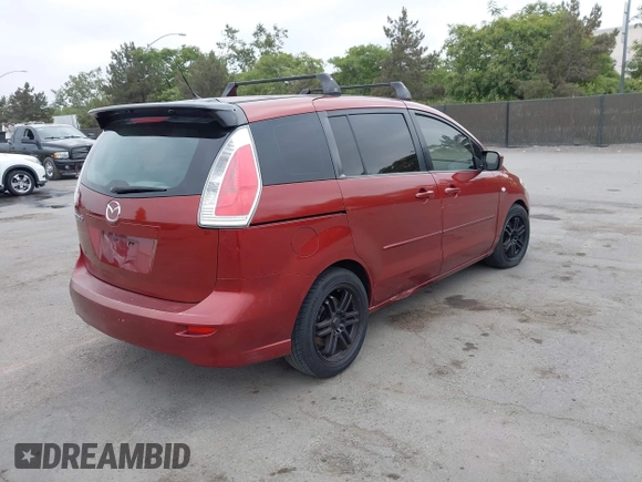 2008 Mazda 5 Grand Touring with VIN JM1CR293280316216, listed as a IAAI auction lot 42777255 with 220,381 mi miles and . Bid and sale history available at DreamBid. Image 4.