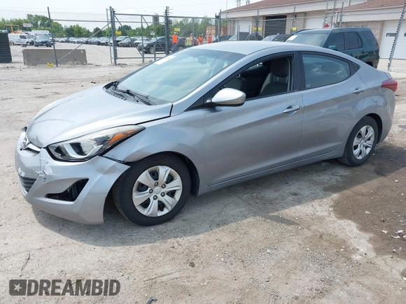 2016 Hyundai Elantra SE with VIN 5NPDH4AE4GH752857, listed as a IAAI auction lot 42421560 with 200,290 mi miles and . Bid and sale history available at DreamBid. Image 2.