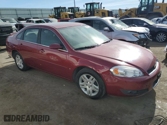 2006 Chevrolet Impala LT 3.9L with VIN 2G1WC581769154286, listed as a Copart auction lot 85888624 with Not Provided miles and Salvage Title. Bid and sale history available at DreamBid. Image 4.