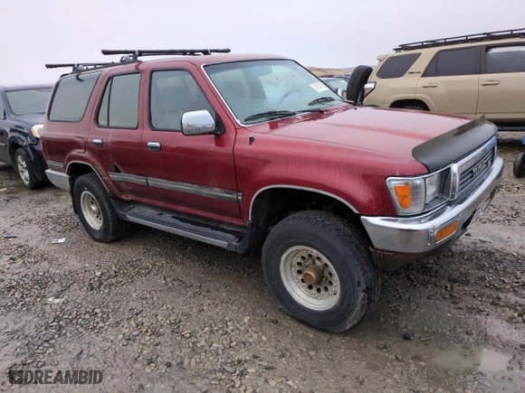 1990 Toyota 4Runner SR5 with VIN JT3VN39W1L8004293, listed as a Copart auction lot 41547165 with 246,953 mi miles and Clean Title. Bid and sale history available at carsss.com. Image 4.