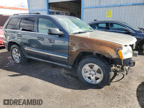2007 Jeep Grand Cherokee with VIN 1J8HS58M77C660037, listed as a Copart auction lot 47650845 with 71,020 mi miles and Salvage title. Bid and sale history available at DreamBid. Image 4.