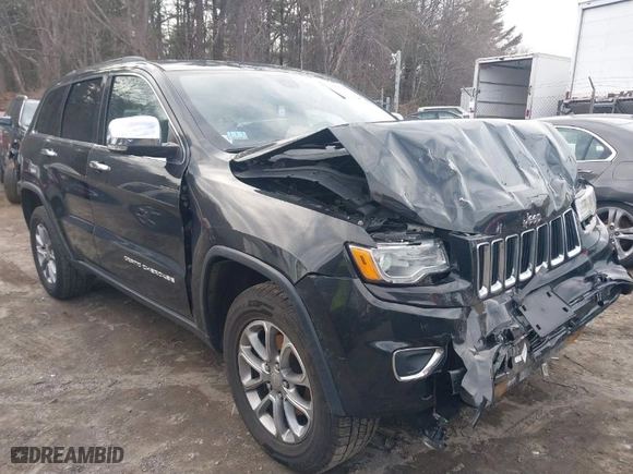 2016 Jeep Grand Cherokee Limited 75th Anniversary with VIN 1C4RJFBG4GC415154, listed as a IAAI auction lot 41789318 with 115,719 mi miles. Bid and sale history available at carsss.com. Image 1.