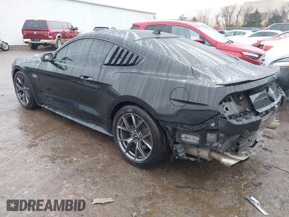 2022 Ford Mustang EcoBoost with VIN 1FA6P8TD1N5111126, listed as a IAAI auction lot 41449765 with 42,852 mi miles. Bid and sale history available at carsss.com. Image 3.