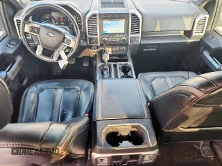 2018 Ford F-150 XL with VIN 1FTFW1EG0JFC00413, listed as a Copart auction lot 63479205 with 204,400 mi miles and Salvage title. Bid and sale history available at DreamBid. Image 8.