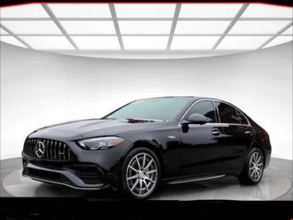 2023 Mercedes-Benz C 43 AMG with VIN W1KAF8HB9PR119XXX, listed as a Copart auction lot 60877345 with 25,882 mi miles and Clean title. Bid and sale history available at DreamBid. Image 2.